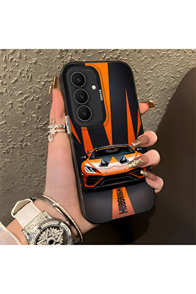 Hontinga غطاء هاتف سيليكون متوافق مع سامسونج جالاكسي S25 FE، حافة صلبة ومضادة...