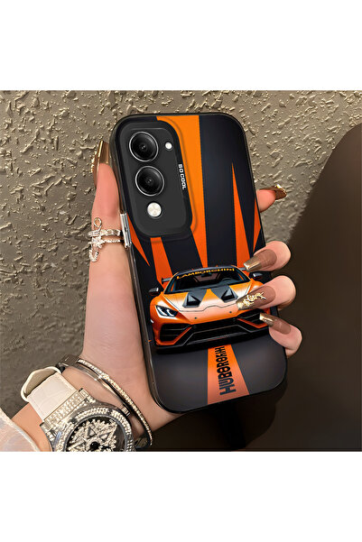 Hontinga حافظة هاتف لامبورغيني متوافقة مع هاتف Vivo Y29S مصنوعة من السيليكون ...