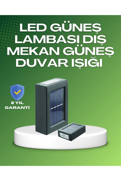 Epilons Dış Mekan Güneş Paneli İle Aydınlatma Lambası