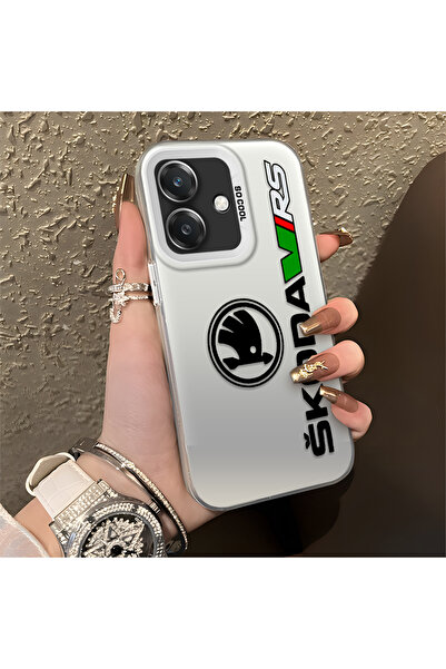 Hontinga حافظة هاتف OPPO A3 5G متوافقة مع الحواف السيليكونية الصلبة والمضادة ...