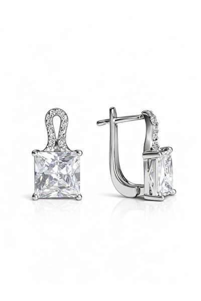 FELICELY FOR LOVELY MOMENTS Victoria Rhodium Plated 925 Silver Earrings