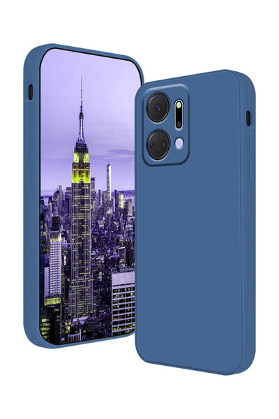 OEM Husa Silicon Soft Touch, Microfibra, Protectie Camere, pentru Honor X7A 4...