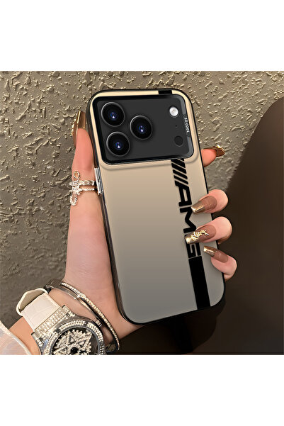 Hontinga حافظة هاتف آيفون 17 برو ماكس متوافقة مع حافة السيليكون الصلبة ومضادة...