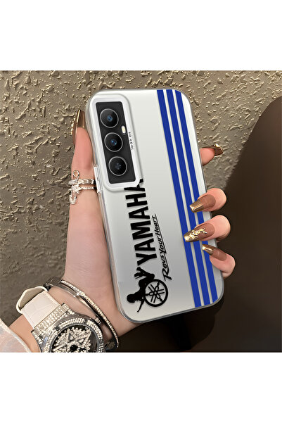 Hontinga حافظة هاتف متوافقة مع Realme C65 BMW منقوش من السيليكون ذات حافة صلب...