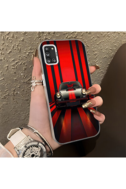 Hontinga حافظة هاتف سامسونج جالاكسي A31 متوافقة مع السيارة الكلاسيكية ذات الح...