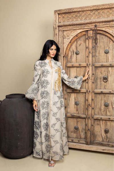 Bond Kaftan#AB087 - Elegant & Modest Kaftan for Women | Relaxed Luxury for Daily & Occasion Wear