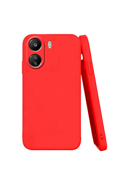 OEM Soft Touch Silicone Case, Microfiber, Camera Protection, for Redmi 13C 4G...