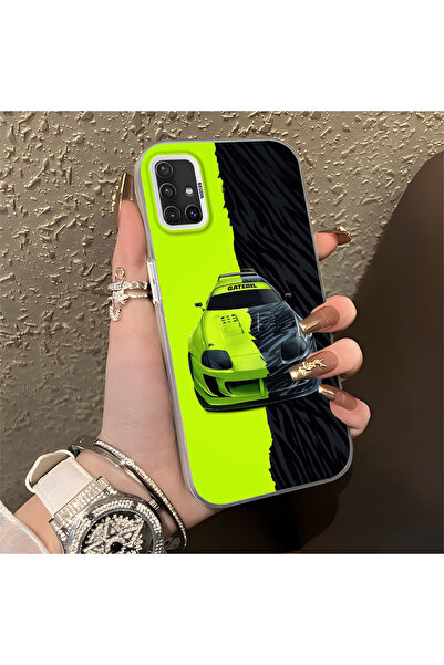 Hontinga حافظة هاتف لامبورغيني متوافقة مع هاتف سامسونج جالاكسي A51 مصنوعة من ...