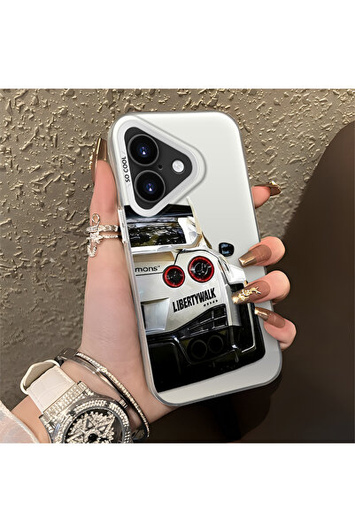 Hontinga حافظة متوافقة مع هاتف iPhone 17 BMW منقوش ذات حافة من السيليكون وظهر...