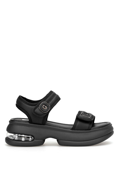 Guja 26Y440-1 Дамски плоски сандали, черни