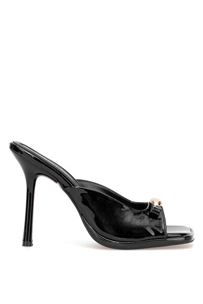 Ayakkabı Fuarı Elit Pm44 K4584 Women's Classic Heeled Shoes Black