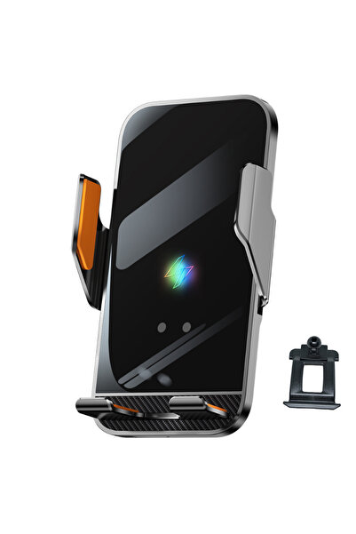 VELTROVA Suport telefon cu incarcare wireless 15W, prindere dedicata pentru B...