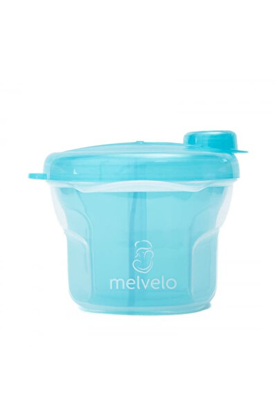 melvelo Three Compartment Milk Powder Dispenser, - Blue