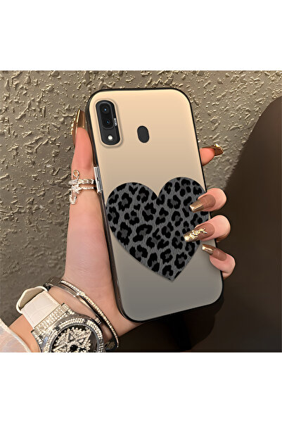 Hontinga Samsung Galaxy A30 Compatible Silicone Edge Hard Back Anti-Fall Phon...