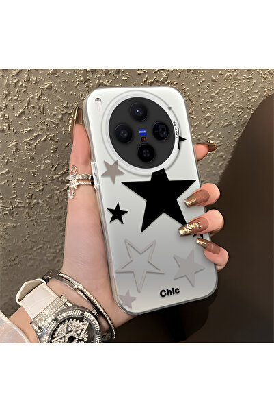 Hontinga حافظة هاتف من السيليكون متوافقة مع Vivo X300، موديل منقوش من سلسلة س...