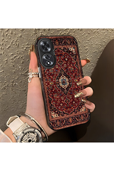 Hontinga حافظة هاتف OPPO A60 متوافقة مع الحواف السيليكونية الصلبة والمضادة لل...