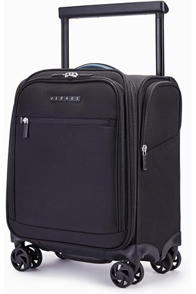 VERAGE Carry On Luggage with Wheels, 15 Inch Underseat Spinner Luggage Pro
