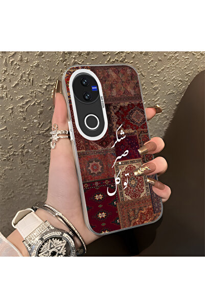 Hontinga حافظة هاتف Vivo V50 متوافقة مع الحواف السيليكونية الصلبة والمضادة لل...