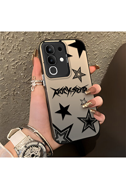 Hontinga حافظة هاتف من السيليكون متوافقة مع Vivo Y29، موديل منقوش من سلسلة ست...