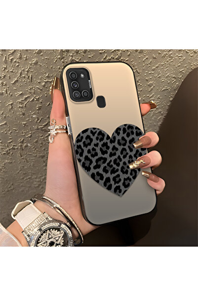 Hontinga حافظة هاتف سامسونج جالاكسي A21S متوافقة مع الحواف السيليكونية الصلبة...