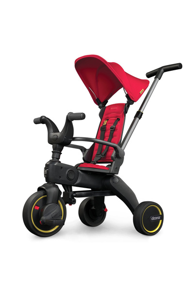 Doona Tricicletă pliabilă Liki Trike S1, culoare roșu flacără