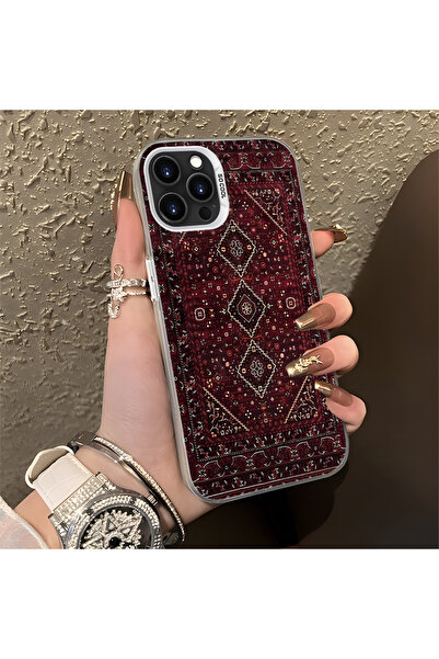 Hontinga حافظة هاتف آيفون 13 برو متوافقة مع الحواف السيليكونية الصلبة والمضاد...