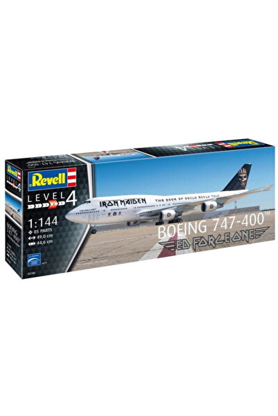 REVELL Macheta din plastic Boeing 747-400 ed forceone 1/144