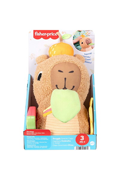 mattel Fisher-Price Capibara de pluș, jucărie de pluș