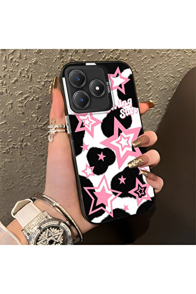 Hontinga حافظة هاتف Realme Note 60 متوافقة مع الحواف السيليكونية الصلبة والمض...