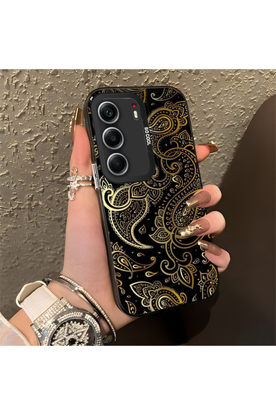 Hontinga جراب هاتف تكنو كامون 40 متوافق من السيليكون بحواف صلبة ومضاد للسقوط ...