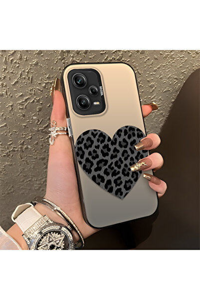 Hontinga حافظة هاتف Redmi Note 12 Pro 5G متوافقة مع الحواف السيليكونية الصلبة...