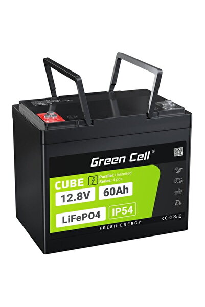 Greencell Green Cell LFPGC12V60AH Μπαταρία UPS Φωσφορικού Σιδήρου Λιθίου (LiF...