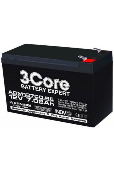 Other Acumulator AGM VRLA 12V 7,02A pentru sisteme de securitate F1 3Core (5)