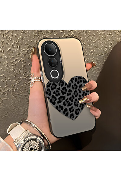 Hontinga حافظة هاتف Vivo V50 Lite متوافقة مع حافة السيليكون الصلبة ومضادة للس...