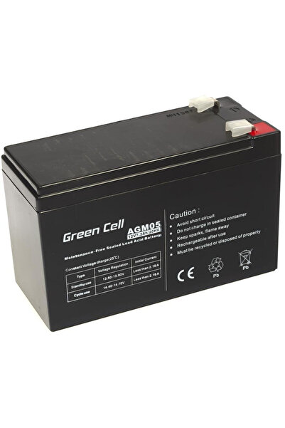 Greencell Green Cell AGM05 UPS battery Sealed Lead Acid (VRLA) 12 V 7.2 Ah