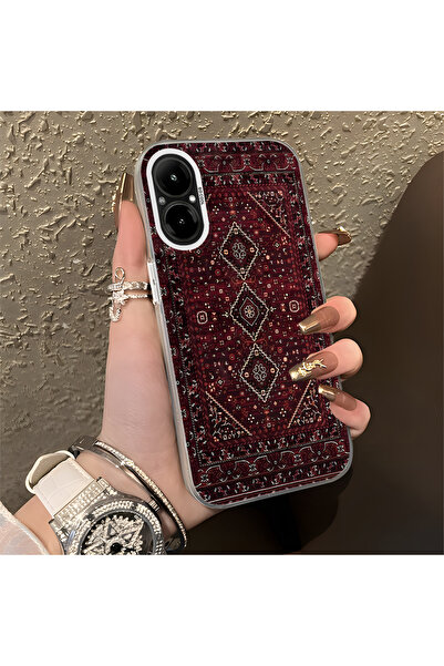 Hontinga حافظة هاتف Realme C67 متوافقة مع الحواف السيليكونية الصلبة والمضادة ...