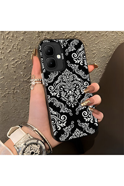 Hontinga حافظة هاتف Infinix Smart 10 متوافقة مع حافة السيليكون الصلبة ومضادة ...