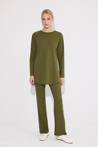 Touché Privé Fence Detailed Tunic Pants Set