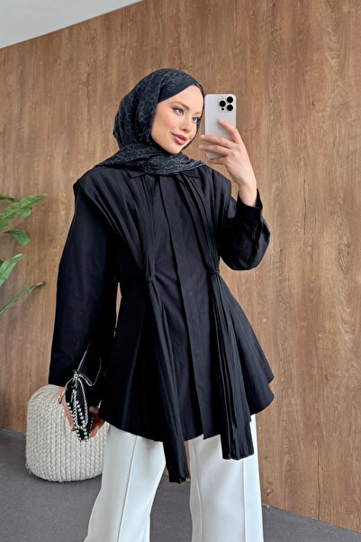 Hazamoda Cămașă Pilise Dty neagră