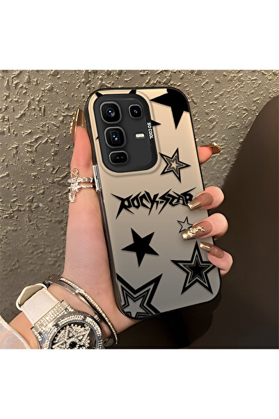 Hontinga Infinix Note 50 Pro Plus Compatible Stars Patterned Silicone Phone C...