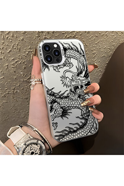 Hontinga iPhone 13 Pro Compatible Silicone Edge Hard Back Anti-Fall Phone Cas...