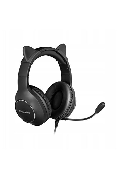 Kruger&Matz Căști/set cu fir pentru copii Gamer, cu bandă de fără sârmă