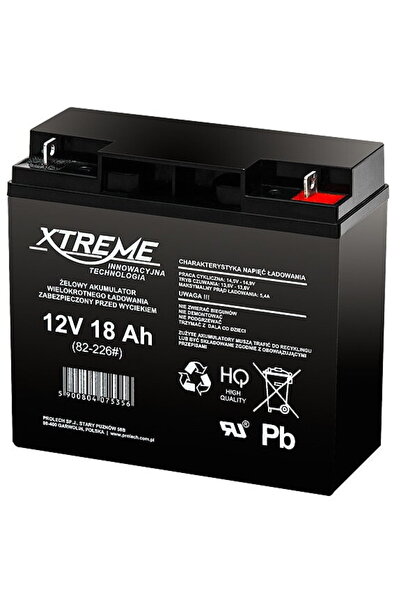 Blow Gel battery 12V 18Ah XTREME