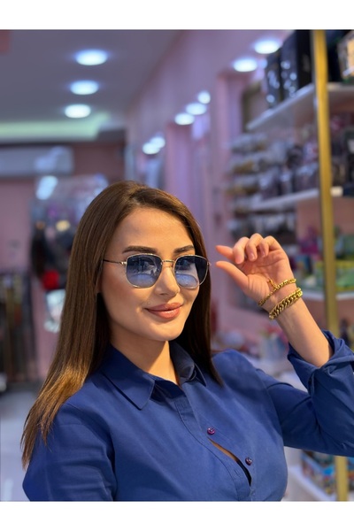 BETTY Uv korumalı mavi cam güneş gözlüğü