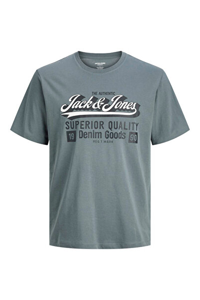 Jack & Jones Jjelogo Tee Ss O-Neck 2 Col Mavi Erkek T-Shirt 12279535