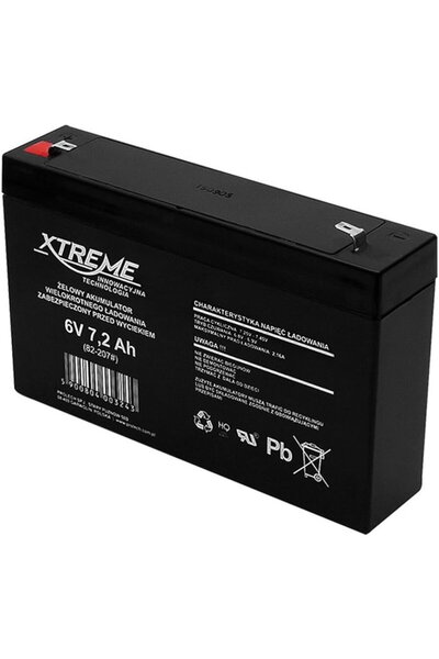 Blow Gel battery 6V 7.2Ah XTREME