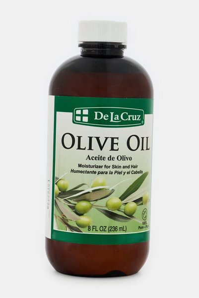 De La Cruz Olive Oil Moisturizer For Skin And Hair 236 ml