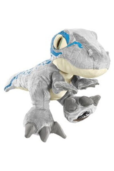 Schmidt Spiele Jurassic World, Blue, cuddly toy (grey/blue, 30 cm)