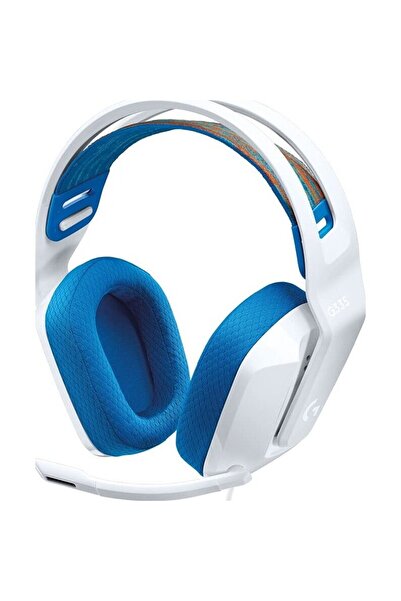 logitech G335, 3.5mm jack, White-Blue
