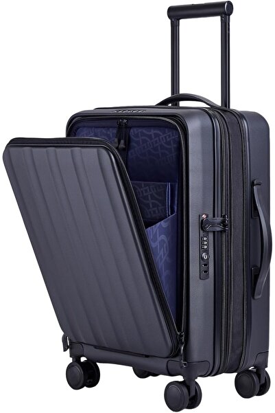 VERAGE Unisex Adult Recyle Hardside Expandable Luggage with Spinner, Midnight...